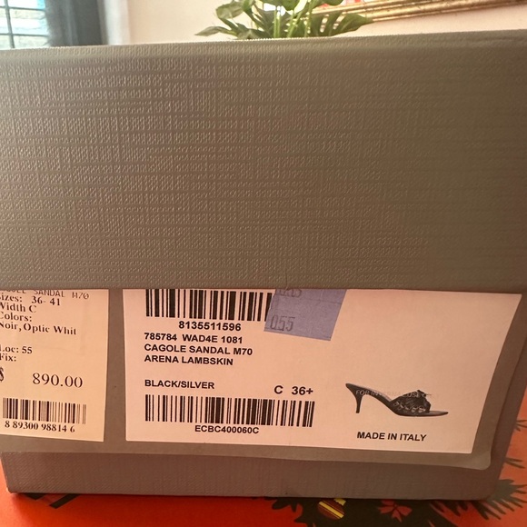 Balenciaga Cagole Sandal M70 – Black/Silver – Size 36.5 - Picture 8 of 8